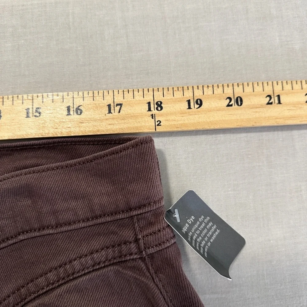 a.n.a Women's 16 Maxi Skirt Puce Brown High Rise Tencel Blend Slit Front NEW